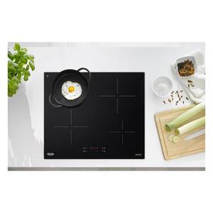 Placa de Inducción Negra de 4 Zonas Design Pin 62 (60 cm), Placa de Cocción Elegante para Cocinas Modernas - Product Image 2