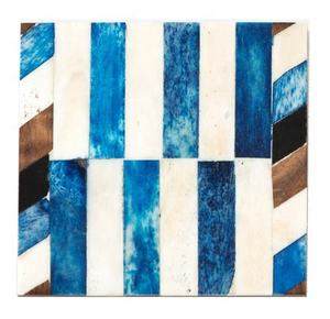 Home Decor Unique Design Horn Bone Square Shape Wood and Resin Wooden Drink <b>Coaster</b> Cup Wood <b>Coaster</b> High Quality Top Selling - Product Image 4