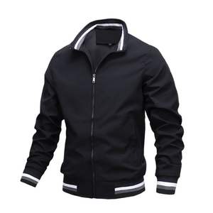 Veste bomber softshell décontractée élégante pour homme, vente en gros, design personnalisé, coupe-vent, vêtements de sport, veste softshell - Product Image 3