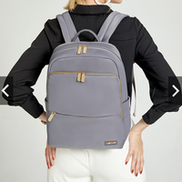 Tas Ransel Laptop Anti Air dengan Logo Custom Harga Terjangkau untuk Pelajar, Unisex, Bahan Oxford, Cocok untuk Hadiah & Ekspor ke AS/Inggris
