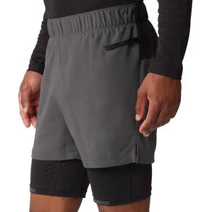 กางเกงขาสั้นออกกำลังกายสำหรับผู้ชายมีกระเป๋าใส่โทรศัพท์แบบแห้งเร็วทำจากโพลีเอสเตอร์ผ้าสแปนเด็กซ์ผ้าแห้งเร็วออกแบบโลโก้ได้ตามต้องการสำหรับฤดูร้อน - Product Image 5