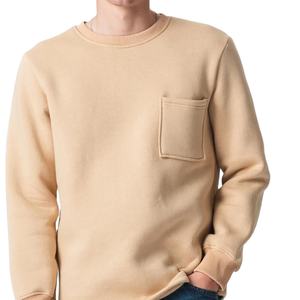 เสื้อสเวตเชิ้ตผู้ชาย คอกลม ผ้าฟลีซ สวมใส่สบาย ดีไซน์ทันสมัย สามารถสกรีนโลโก้ได้ เสื้อผ้ากีฬา สไตล์สตรีท ขายส่ง - Product Image 3