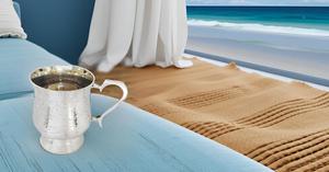 Tasses à mules en métal de Moscou-Capacité de 100% tasses solides pures fabriquées à la main-18 oz Stein de bière en laiton pur 100% fait à la main-Sans doublure-18 oz - Product Image 4