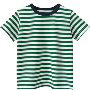 Enfant en bas âge garçon tricoté coton t-shirt personnalisé Applique Boutique vêtements été enfants garçon vêtements chemises fabriquées au Bangladesh - Product Image 3