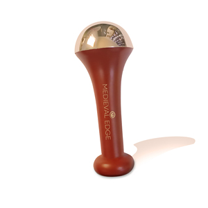 Medieval Edge SKW-010 100% Original Small Kansa Wand <b>Tool</b> Facial <b>Massage</b> Detoxification Manual Your Skincare Routine Indian - Product Image 4