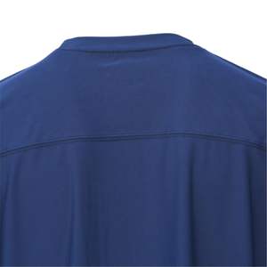 Camiseta de entrenamiento de gran tamaño azul, camiseta de gimnasio de rendimiento, camiseta de entrenamiento y Fitness duradera antimicrobiana y absorbente de sudor Boxy Fit - Product Image 5