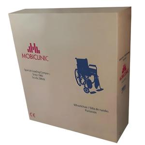 Mobiclinic Parthenon Fauteuil roulant pliant orthopédique manuel Grandes roues Accoudoirs et repose-pieds amovibles - Product Image 6