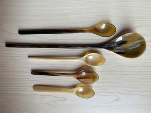 Luxury Wood Cutlery Set for Home Restaurant Kitchen High Quality Flatware <b>Knife</b> <b>Forks</b> Spoons Eco-Friendly for Weddings India - Product Image 5