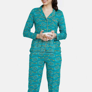 Pijama de Mujer Más Popular, Tela de Algodón Suave, Ropa de Dormir Cómoda, Relájese Toda la Noche - Product Image 4