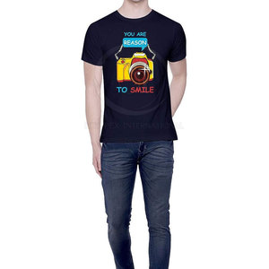 T-shirts pour hommes à bas prix de couleur unie T-shirts pour hommes de taille adulte en gros T-shirt de nouveauté pour hommes - Product Image 4