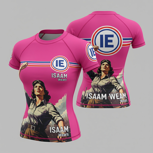 เสื้อรัดรูปสำหรับผู้หญิงทรงพลัง Jitsu Jitsu เสื้อเชิ้ตผ้ายืดแบบนุ่มบริษัทผู้ผลิตอุปกรณ์ BJJ - Product Image 1