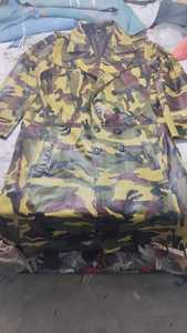 Abrigo largo de talla grande hecho a medida, chaqueta de cuero de grano superior holgada de longitud completa para hombre, logotipo de la mejor calidad en la parte delantera - Product Image 3