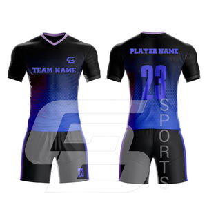 Camiseta y uniforme de fútbol de poliéster 25/26 al por mayor 100%, camiseta + Pantalones cortos, camiseta de fútbol para jugadores de fútbol - Product Image 3