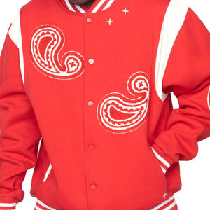 Cómoda chaqueta de invierno Letterman para hombre de invierno con cuello levantado a prueba de viento y respetuosa con el medio ambiente estilo de calle precio razonable - Product Image 3