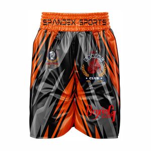 Pantalones cortos de entrenamiento de cintura elástica de alta calidad para boxeo MMA Kickboxing Venta al por mayor Ropa de artes marciales Ropa DE LUCHA - Product Image 1