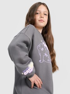 ชุดวอร์มแบบสวมหัวของเด็กผู้หญิงชุดวอร์มแบบสวมหัวแบบลำลองระบายอากาศคุณภาพสูง - Product Image 4