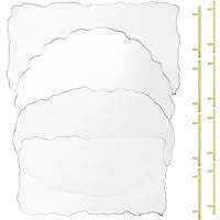 Venta al por mayor de lujo barato de resina decorativa bandejas para servir la decoración del hogar bandeja de resina asas doradas - Product Image 2