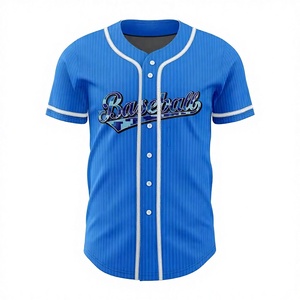 Maillot de baseball de haute qualité respirant à séchage rapide et au design personnalisé pour hommes - Product Image 1