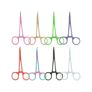 Pinzas Hemostáticas Rectas Manuales de Acero Inoxidable Quirúrgico, Tipo Mosquito con Bloqueo, Juego de Instrumentos con Certificación de Seguridad Mol de Fábrica - Product Image 2