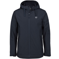 Service OEM, veste softshell imperméable SHH unisexe, confortable, coupe-vent, respirante, manteau d'hiver à fermeture éclair intégrale avec capuche