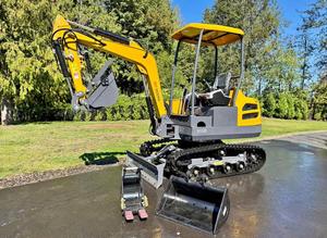 ENVÍO GRATIS AGT MX50R EPA CE Aprobado 1,5 Ton 13.5HP mini excavadora Eaton Cilindro Hidráulico Núcleo Motor Bomba Caja de Cambios PLC - Product Image 3