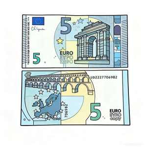 Billetes de Euro de Seda Reutilizables e Impermeables, Precio de Fábrica, Alta Calidad, Gran Venta, Disponibles en Varias Denominaciones, Entrega Rápida - Product Image 3