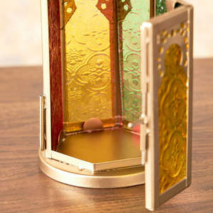 Latest Hot Selling Ramadan Home Decoration Gold Colorful Classic Metal/Glass Handmade Durable <b>Candle</b> <b>Holder</b> <b>Lanterns</b> for - Product Image 5