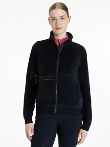 Cómoda sudadera de equitación para mujer, Jersey a prueba de viento, jersey de entrenamiento ecuestre asequible para mujer - Product Image 4