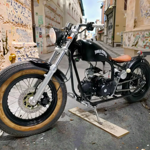 Nouvelle Moto Harleya Rétro de Course Motocross 125cc avec Freins à Disque Avant et Arrière, Alimentation à Essence - Product Image 1