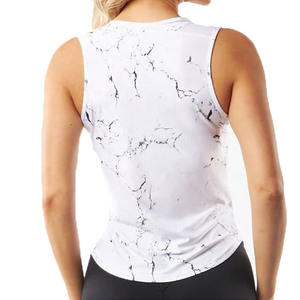 Vente chaude Élégant Femmes Débardeur Respirant Coton Polyester Casual Fitness Gym Porter dans le Meilleur Style Jersey Tissu - Product Image 3