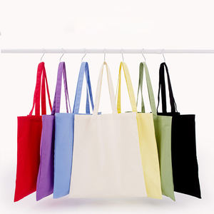 Populaire toile mode rayé pliable à lacets Logo personnalisé Shopping sac fourre-tout pour les femmes sac à main - Product Image 4