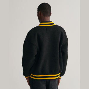 Good Quality Wholesale Custom 100% Cotton High Street Style Waterproof Windproof Bomber Varsity <b>Jacket</b> <b>Men</b> - Product Image 2