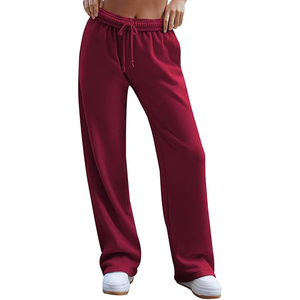 Pantalon baggy décontracté pour femme Mode taille haute coupe ample Streetwear pantalon à jambes larges Outfit - Product Image 2