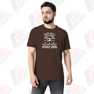 T-shirt confortable ultra doux essentiel pour hommes pour l'été Appliques écologiques Décoration Denim Batik Velours côtelé Options de tissu - Product Image 5