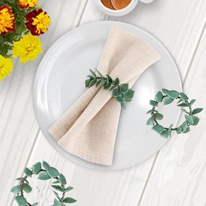 Rond de serviette rond vintage super luxueux Rond de serviette couronne en métal unique pour les mariages et fêtes - Product Image 1