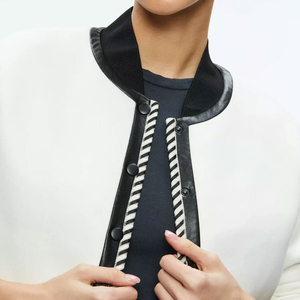 เสื้อแจ็คเก็ตวาร์ซิตี้ครอปผู้หญิง รุ่นใหม่ปี 2025 ผ้าฝ้ายคุณภาพสูง แห้งเร็ว กันลม บริการรับผลิตตามแบบ OEM - Product Image 5