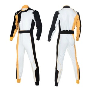 ชุดกีฬาแบบวันพีซของผู้ชายเสื้อคาร์ทสำหรับแข่งรถไซส์ XL โลโก้แบบกำหนดเองตัวป้องกันกีฬาดี500 - Product Image 4