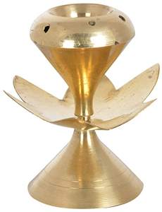 Gran oferta, Soporte redondo de latón pulido para varita de incienso, soporte de incienso de cerámica religiosa Popular, tapón de anís estrellado, precio económico - Product Image 3