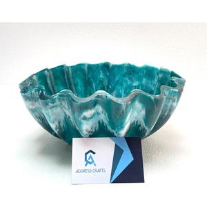 Bol à fruits en résine très vendu, nouvelle arrivée, vaisselle en résine, bols de service pour la maison et l'hôtel, assiettes, plats, dernier bol à salade en résine, couverts - Product Image 3