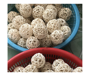 Boule de rotin naturel décoration de fête de mariage accessoires d'aromathérapie boule de rotin faite à la main boule de rotin du Vietnam écologique - Product Image 6