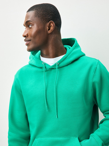 Wholesale Winter Men Hoodies New Style Solid Color Pattern 100% Cotton Fleece Lightweight Breathable Basics - Product Image 3