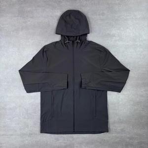 Conjunto Deportivo de Chándal Estilo Hip Hop para Hombre, Cortavientos, Pantalones Cargo, Otoño, Jogger, Color Negro Sólido, Diseño de Talla Grande para Invierno - Product Image 3