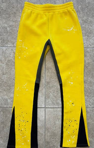 กางเกงวอร์มผู้ชายแบบเรียงซ้อนยืดหยุ่น - Product Image 2