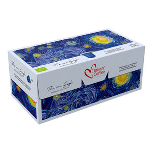 20 Capsule di Caffè Italiano Van Gogh Intenso Organico all'Alluminio compatibili con Nespresso* - Product Image 1