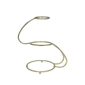 Soporte de pastel de forma redonda de acero inoxidable de metal para cumpleaños decorativo hecho de metal puro disponible al por mayor - Product Image 2