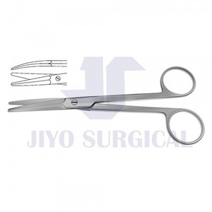 Las tijeras Metzenbaum para bebés más vendidas, fuente de alimentación manual de acero inoxidable alemán curvo de 11,5 cm, producto y logotipo personalizados - Product Image 3