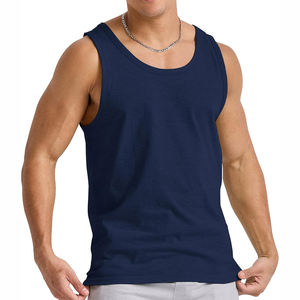 Camiseta sin mangas de algodón personalizada, camiseta sin mangas lavada con ácido, camiseta sin mangas para gimnasio para hombre, camiseta sin mangas de gran tamaño con impresión personalizada - Product Image 4
