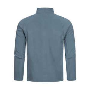 Veste polaire élégante à col montant et fermeture éclair pour hommes, veste légère de bonne qualité avec logo personnalisé - Product Image 5