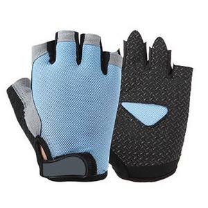 Custom Half Finger Cycling Gloves Neoprene Breathable Non Slip PU Coated Outdoor Riding Gloves Unisex OEM Sports Gloves - Product Image 4