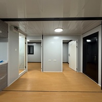 Casa Contenedor de Alto Rendimiento de 20 Pies (20ft) para Jardín, Habitación para Invitados, Casa Prefabricada Modular Expandible en Venta